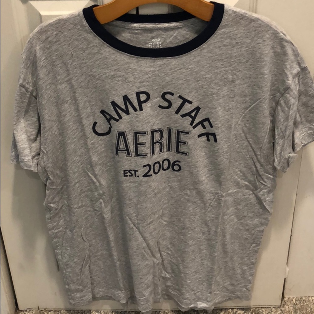 aerie camp staff oversized tee